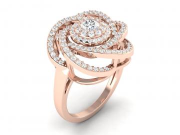 Женское кольцо AU229