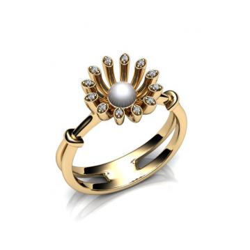 Женское кольцо 859
