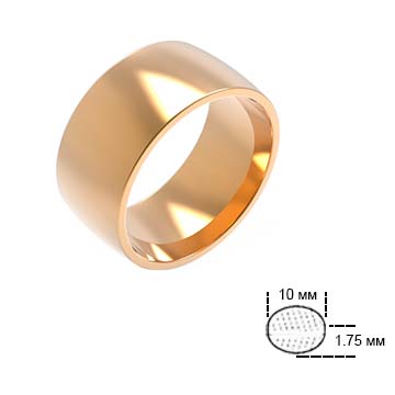 Обручальное кольцо К10