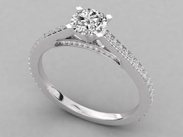 Женское кольцо AU431