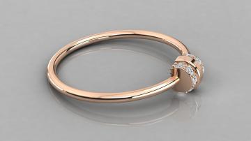 Женское кольцо AU435