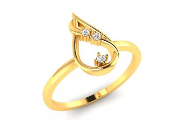 Женское кольцо AU428