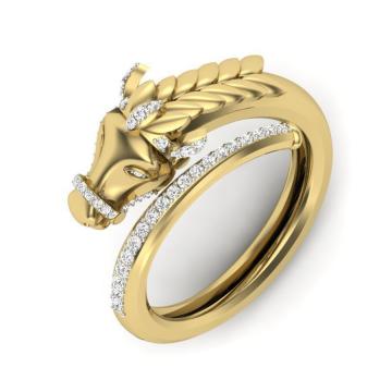 Женское кольцо AU291