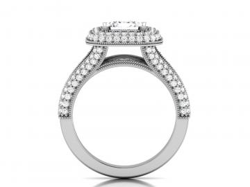 Женское кольцо AU450