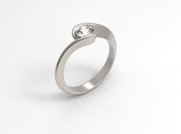 Женское кольцо AU202