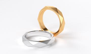 Женское кольцо AU124