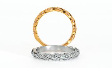 Женское кольцо AU113