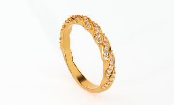 Женское кольцо AU113
