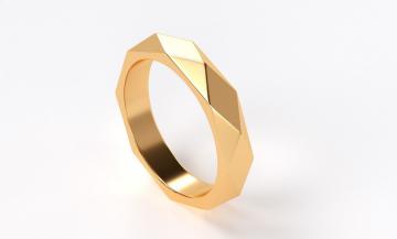 Женское кольцо AU124